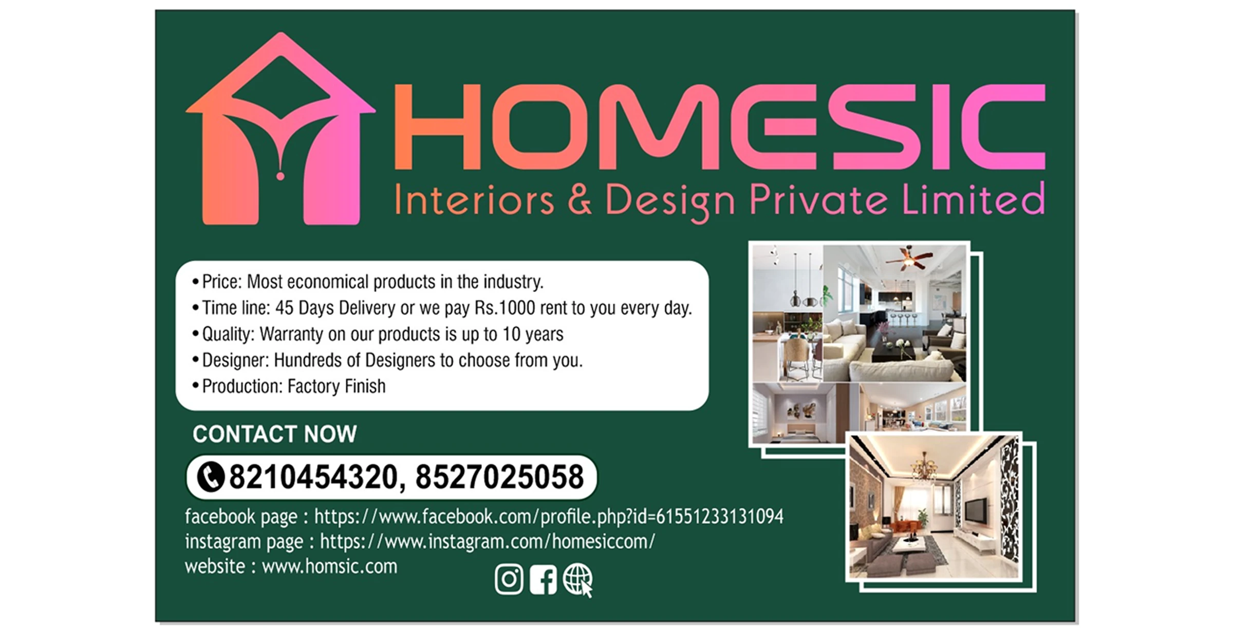 Homesic Interiors