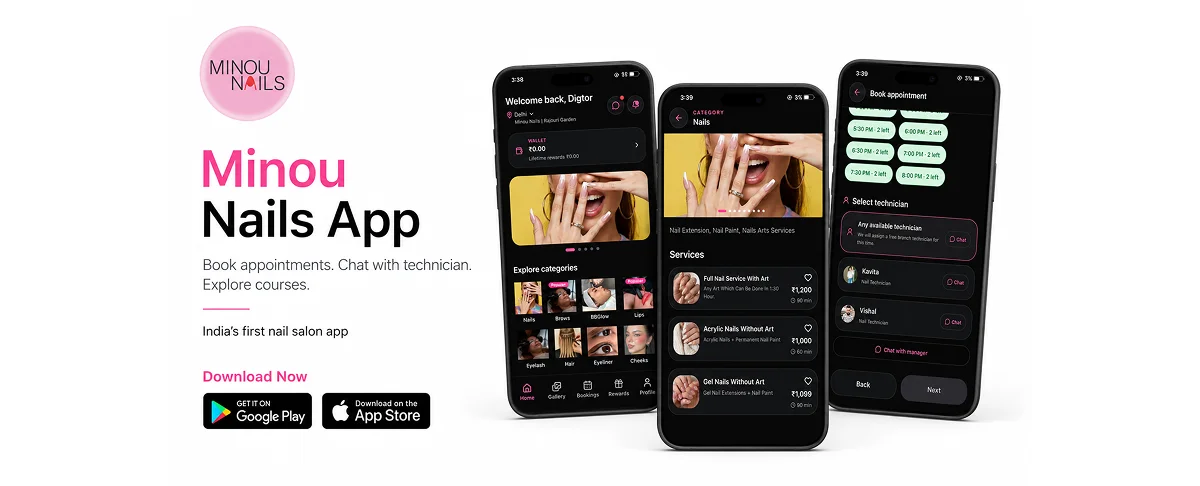 Minou Nails app